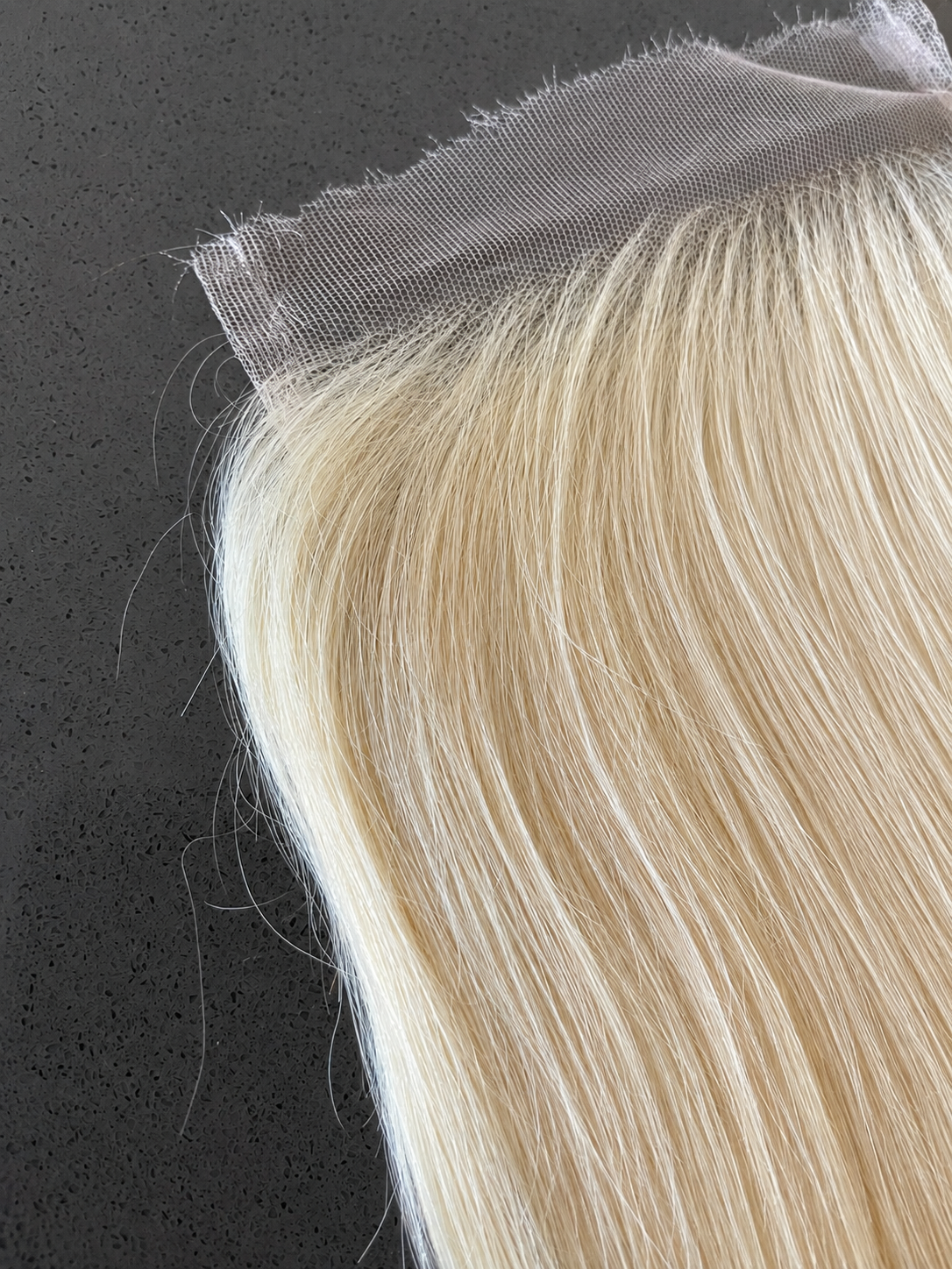 HD Closure 613 Blonde Virgin Hair 5x5